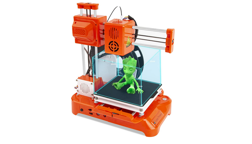 WEEDO Tina2 3D Printers, Fully Assembled and Auto Leveling Mini 3D Printers  for Kids and Beginners, Removable Plateform, Small Enclosed FDM 3D